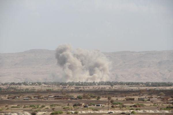 مصرع 7 إرهابيين بقصف جوي لأهداف حوثية في مأرب