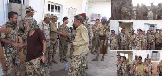 أجواء العيد لدى القوات المشتركة في خطوط التماس داخل مدينة الحديدة - فيديو