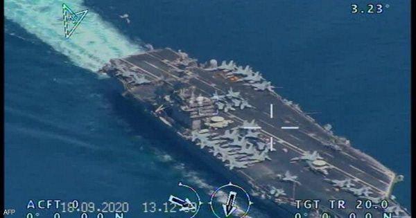 حاملة طائرات أميركية تغادر منطقة الشرق الأوسط والبنتاغون يكشف السبب