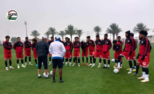 السروري يلتحق بالبعثة.. منتخبنا الوطني يواصل تحضيراته لخليجي 25 في البصرة العراقية تحت طقس بارد وضباب