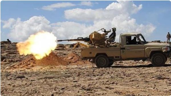 القوات الحكومية تحبط محاولة تسلل لعصابة الحوثي شرق مدينة تعز