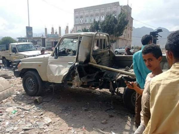 نجاة قائد عسكري بالضالع