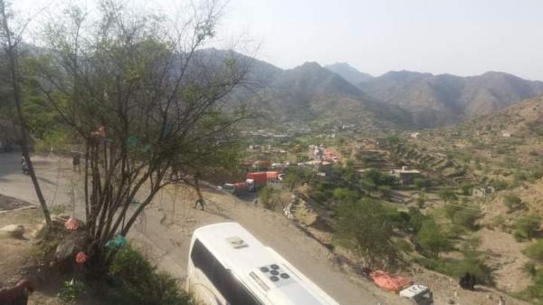 تسجيل أول حادث مروري في العام الجديد في طريق القبيطة 