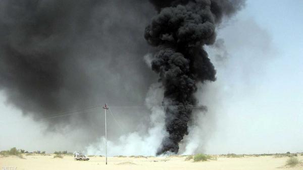 نفط شبوة يتعرض لثاني عملية تخريب