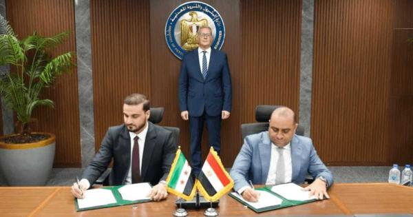 مصر وسوريا توقعان مذكرتي تفاهم لتعزيز إمدادات الطاقة والتعاون في قطاع البترول