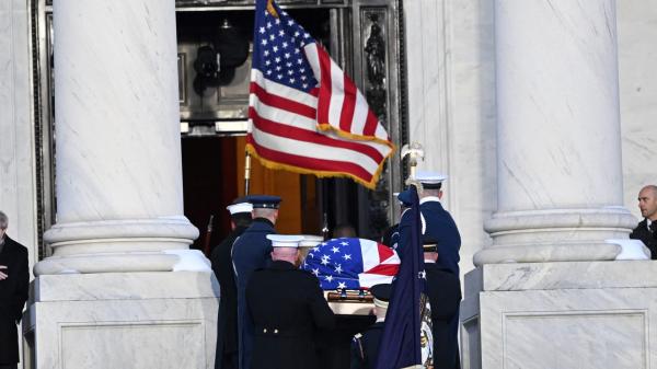 أمريكا.. وصول نعش جيمي كارتر إلى مبنى الكابيتول