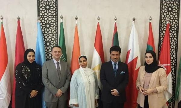 بحث افاق التعاون بين هيئة المراة العربية وشركة الصكوك الوطنية