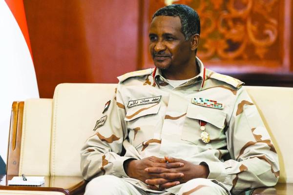 «حميدتي» يقدم لغوتيريش رؤيته لإنهاء حرب السودان