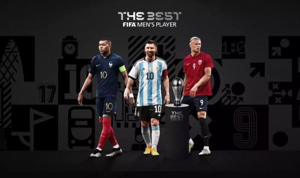 جائزة «الأفضل» بين هالاند ومبابي وميسي اليوم