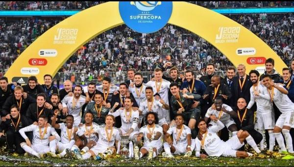 vيال مدريد يتوج بكأس السوبر الإسباني في الرياض