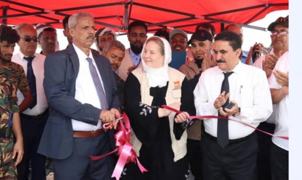 مخيم جديد للنازحين في لحج  حفاظا على مياه عدن من التلوث