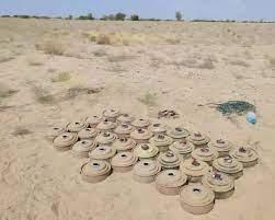 اكتشاف حقل الغام جديد بالخوخه 