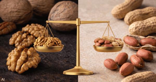 الجوز أم الفول السوداني؟ مقارنة غذائية تكشف أيهما أفضل لدعم صحة القلب