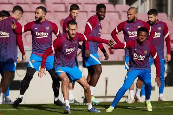 نادي برشلونة يكشف حجم إصابة نجم الفريق