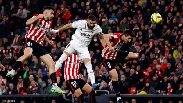 ريال مدريد يعود من بلباو بـ3 نقاط