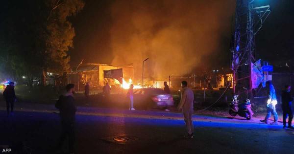 لبنان.. 24 جريحا في قصف إسرائيلي على منطقة النبطية