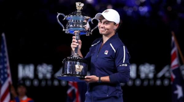بارتي تتوج ببطولة أستراليا المفتوحة للتنس