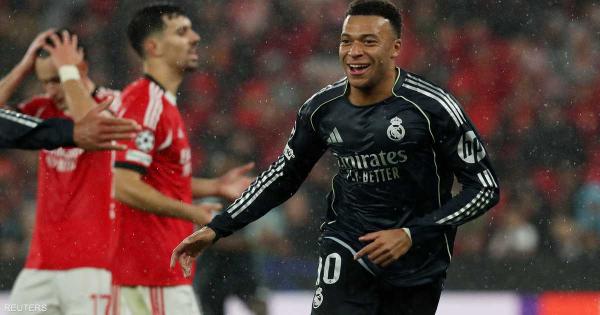 بعد الهزيمة أمام بنفيكا.. مبابي ينتقد لاعبي ريال مدريد: لا تلعبون بمستوى "فريق أبطال"