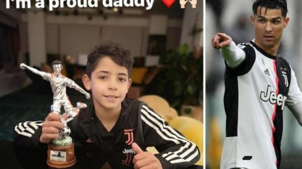 كريستيانو رونالدو «لن يضغط أبداً» على ابنه لدخول عالم كرة القدم