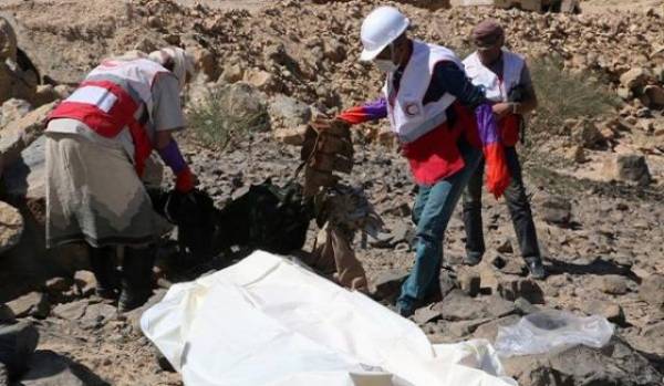 الحوثيون يصابون بالرعب بعد مشاهدتهم للعمليات الانتحارية والشكوك ترتابهم من نوعية الغداء الاخير..!؟