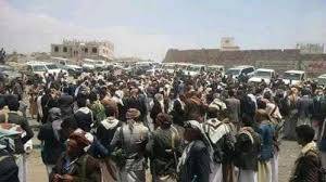 التوتر يسود العاصمة صنعاء ورجال القبائل يتوافدون إلى ميدان السبعين ويعلنون النكف ووفد حوثي يهددهم بإستخدام القوة..!؟