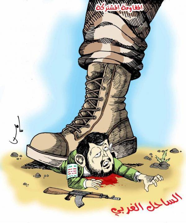 كاريكاتير للفنان سامر الشميري يشعل مواقع التواصل الاجتماعي