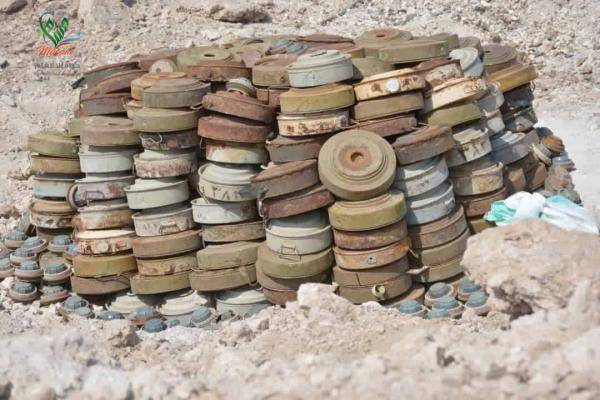 مسام: نزع 1865 لغما حوثيا خلال الأسبوع الأول من فبراير