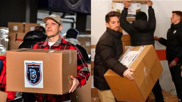 أوزيل وميسي وآخرون.. عالم كرة القدم يهب لمساعدة ضحايا الزلزال