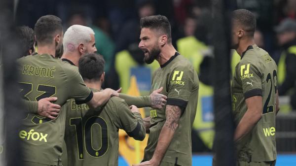 الدوري الإيطالي.. جيرو يمنح ميلان فوزا ثمينا على حساب تورينو