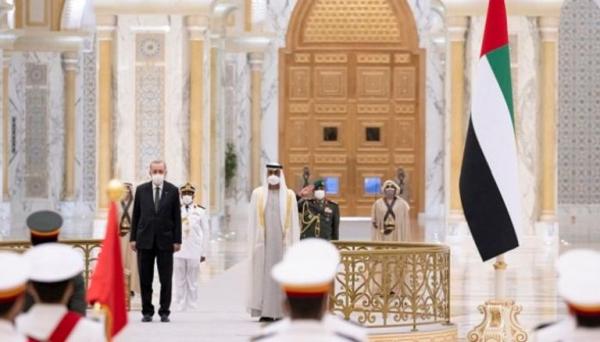 زيارة اردوغان للأمارات .. تفتح آفاق ابعد من الاقتصاد لضمان أمن المنطقة