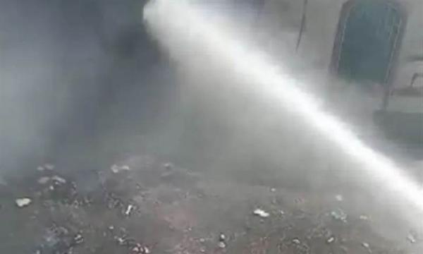 حريق غامض يلتهم محلا لبيع الملابس النسائية في صنعاء
