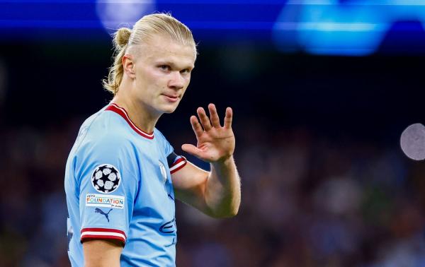 حسم موقف هالاند من المشاركة أمام أرسنال