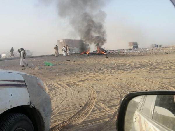  مأرب.. مصرع 3 من قادة الحوثي وفشل استهداف شحنة أسلحة بسيارة مفخخة 