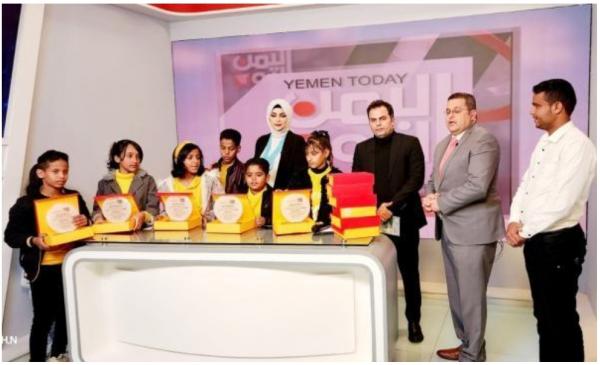 اليمن اليوم تكرم الطلاب اليمنيين الفائزين في المسابقة الدولية للحساب الذهني
