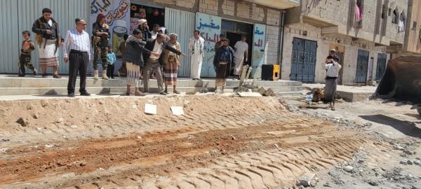 حملة للقضاء على العشوائيات وإعادة تأهيل محطة المياه في شبوة 