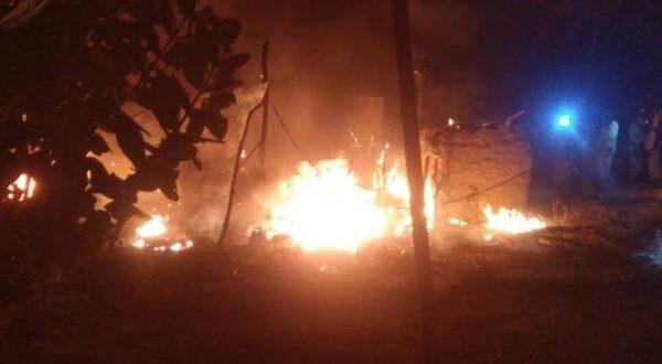 خيام جديدة تحترق في مخيم الشركة بمأرب