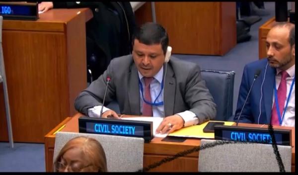 علاو : يقدم احاطة شاملة للأمم المتحدة في عدة قضايا وملفات دولية منها ملف اليمن.