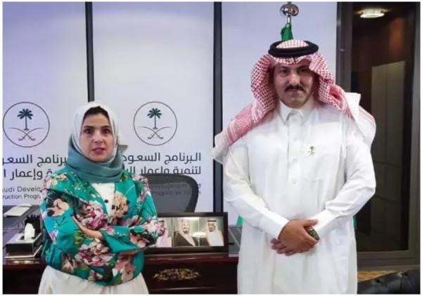  رحمة حجيرة تستضيف السفير السعودي اليوم