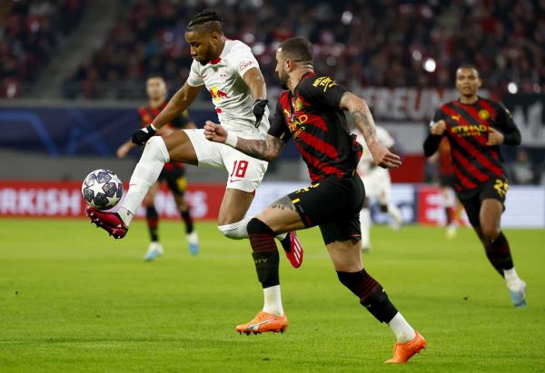 مانشستر سيتي يتعادل مع لايبزج ويقترب من دور الثمانية