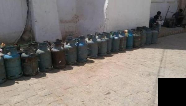 أزمة غاز خانقة في بمحافظة مأرب 