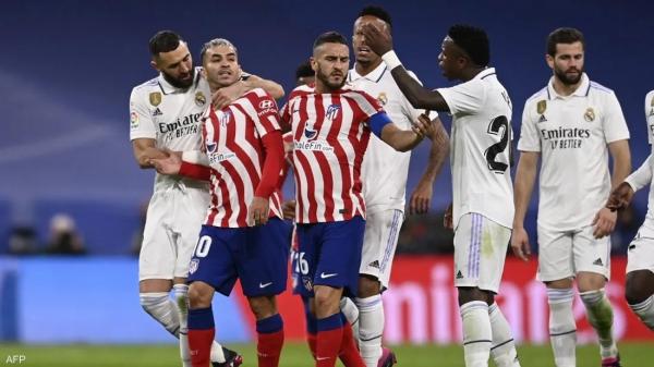 ديربي الغضب.. أتلتيكو مدريد يعيق الريال ويقدم هدية لبرشلونة