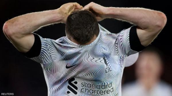 أسبوع صعب لليفربول يكتمل بالتعادل مع كريستال بالاس