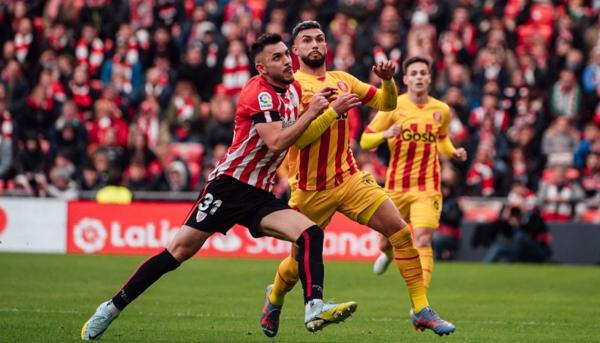 جيرونا يهزم بلباو بثلاثية في مباراة الأهداف العكسية بالدوري الإسباني