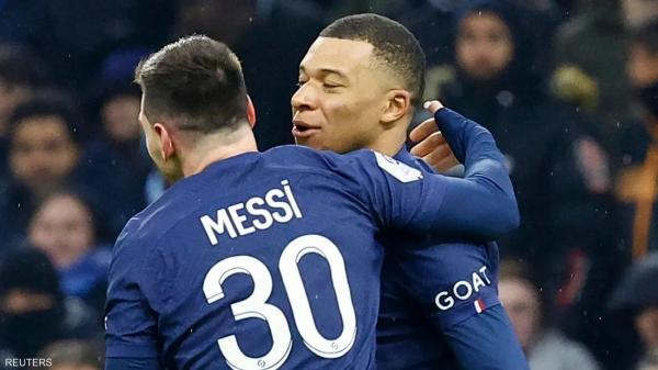 مبابي وميسي يقودان سان جيرمان لسحق مرسيليا