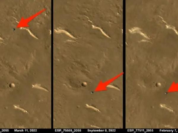 بالصور.. العثور على المركبة الصينية "النائمة" في المريخ