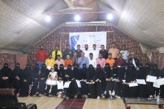 الحفل الختامي لبرنامج رفع قدرات شباب الأحزاب والمكونات السياسية بحضرموت