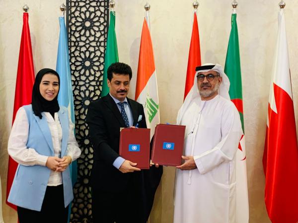 اتفاقية تعاون بين هيئة المرأة العربية واتحاد الاكاديميين والعلماء العرب..