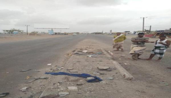 حادث مروري يودي بحياة 3 نساء في الخط الرئيسي عدن ــ لحج 