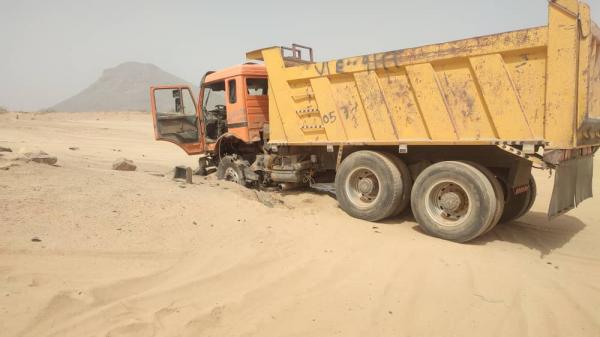  انفجار لغم من مخلفات مليشيا الحوثي بسيارة مواطن في شبوة