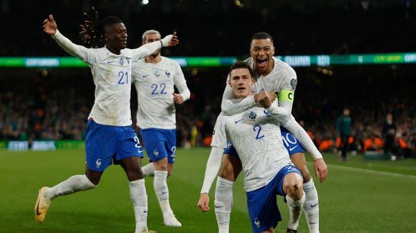 تسديدة بافارد تمنح فرنسا نقاط إيرلندا